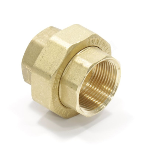 Американка 1 1/4"-1 1/4", General Fittings 2700 A7, резьба-резьба, вн., латунь