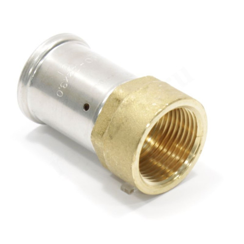 Переходник 32-1", Henco P 18, пресс-резьба, вн., латунь