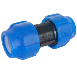 Муфта 40-40, Valfex, обжим-обжим, PP-R, для ПНД труб