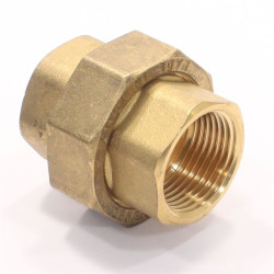 Американка 1"-1", General Fittings 2700 A7, резьба-резьба, вн., латунь