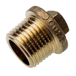 Заглушка 1/2", Sanha PURAFIT 3290, резьба, нар., бронза