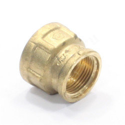 Муфта 1"-3/4", Богородский завод , резьба-резьба, вн., латунь