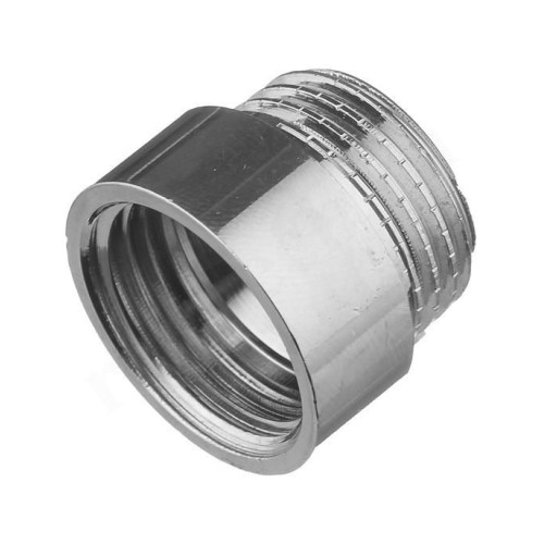 Удлинитель 1/2"-1/2", General Fittings 2600 F6, резьба-резьба, вн.- нар., латунь (хром), L10
