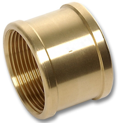 Муфта 1/2"-1/2", Sanha 551, резьба-резьба, вн., латунь