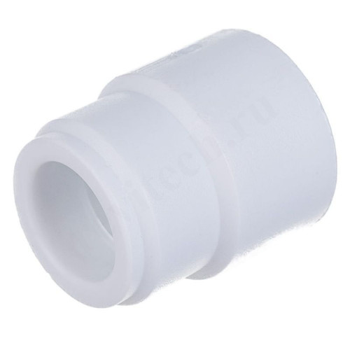 Муфта 32-25, RTP, пайка-труба, полипропилен, белый