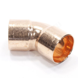 Отвод 45° 35-35, Viega R4, 95041, пайка-пайка, медь