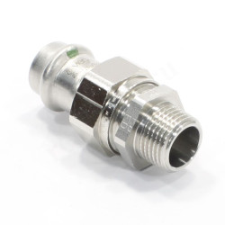 Американка 18-3/4", Viega Sanpress Inox, 2365, пресс-резьба, нар., сталь нержавеющая