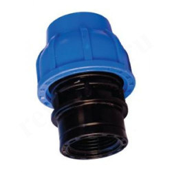 Переходник 25-1", Джилекс, обжим-резьба, вн., ПНД