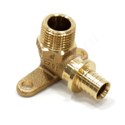 Водорозетка 16-1/2", Rehau RAUTITAN, RX+, надв.гильза-резьба, нар., бронза