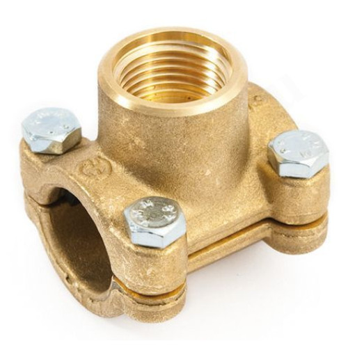 Врезка 20-1/2"-20, General Fittings 2700 G1, обжим-резьба, вн. плоская прокладка