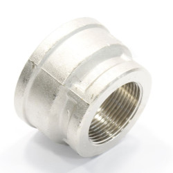 Муфта 2"-1 1/4", General Fittings 2600 47, резьба-резьба, вн., латунь (никель)
