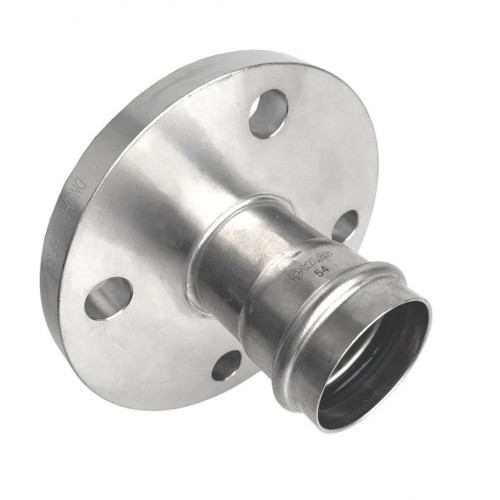 Переходник 54-50, WAAG Heavy Inox, пресс-фланец, сталь нержавеющая, серый