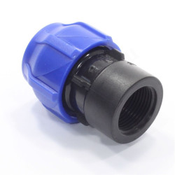 Переходник 25-3/4", Valfex, обжим-резьба, вн., PP-R, для ПНД труб