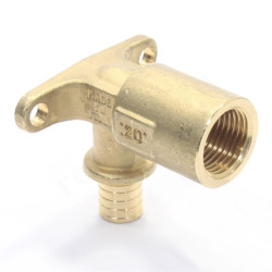 Водорозетка 16-1/2", General Fittings 3400, 23, надв.гильза-резьба, вн., латунь, l=55,5