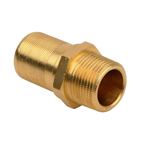 Ниппель 1/2"-1/2", Henco Vision, резьба-резьба, нар., латунь