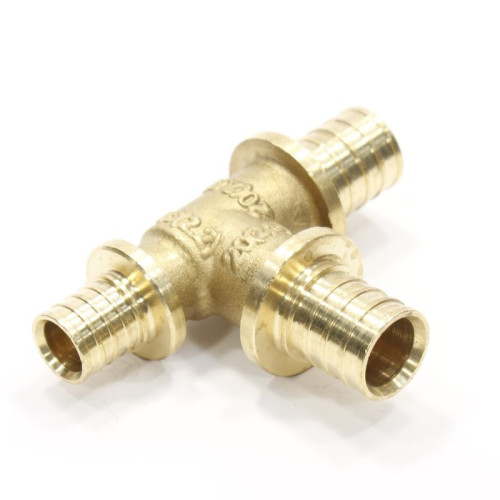 Тройник 20-20-16, General Fittings 3400, 13, надв.гильза-надв.гильза, латунь