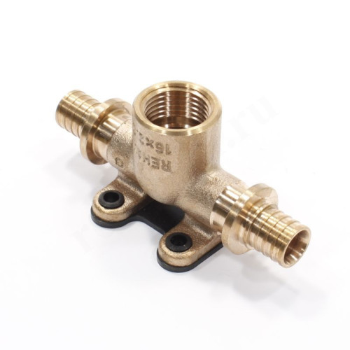 Водорозетка 16-1/2"-16, Rehau RAUTITAN RX+, надв.гильза-резьба, вн., бронза, L26