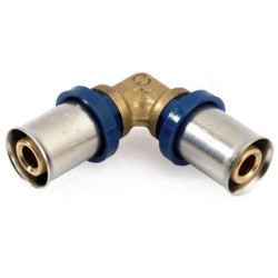 Угольник 90° 16-16, General Fittings 5T00, 20, пресс-пресс, латунь