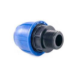 Переходник 32-1/2", RTP, обжим-резьба, нар., полипропилен