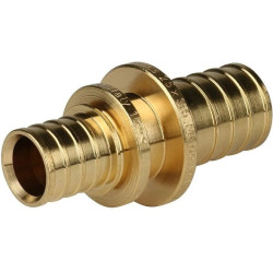 Муфта 25-16, Rehau RAUTITAN PLATINUM, RX, надв.гильза-надв.гильза, бронза