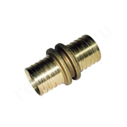 Муфта 90-90, Rehau RAUTHERMEX, SDR11, надв.гильза-надв.гильза, бронза