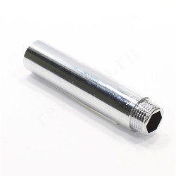 Удлинитель 1/2"-1/2", General Fittings 2600 F6, резьба-резьба, вн.- нар., латунь (хром), L100