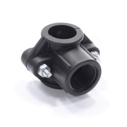 Врезка 25-3/4"-25, Valfex, обжим-резьба, вн., PP-R, для ПНД труб