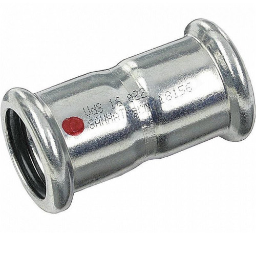 Муфта 88.9-88.9, Sanha Therm, 24270, пресс-пресс, сталь (цинк)