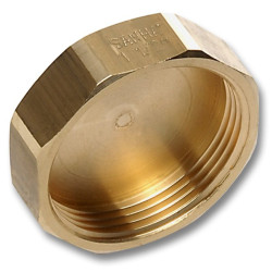 Заглушка 1 1/4", Sanha 761, резьба, вн., латунь