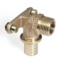 Водорозетка 20-3/4", Rehau RAUTITAN, надв.гильза-резьба, нар., бронза, L44