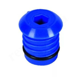 Заглушка 20, Henco TESTPLUG, резьба, полипропилен