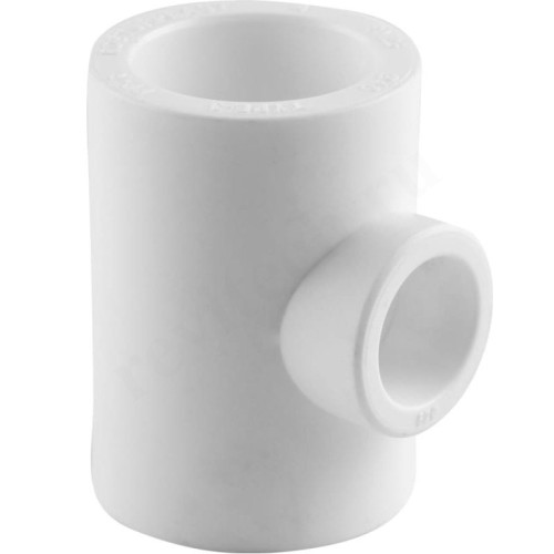 Тройник 110-50-110, RTP, пайка-пайка, полипропилен, белый