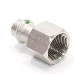 Переходник 15-3/4", Viega Sanpress Inox, 2312, пресс-резьба, вн., сталь нержавеющая