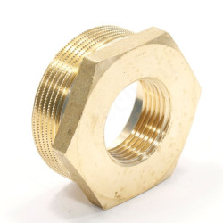 Футорка 2"-1 1/4", General Fittings 2600 44, резьба-резьба, нар.-вн., латунь