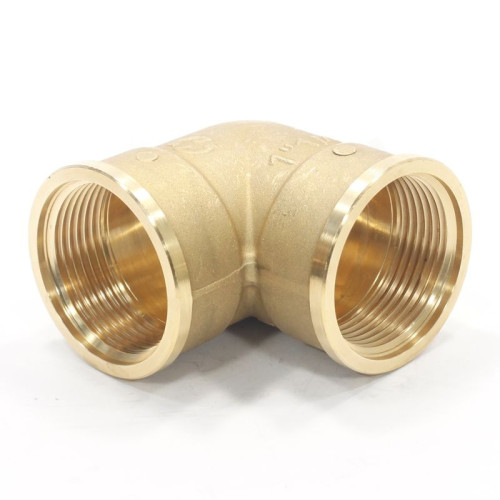 Угольник 90° 1 1/4"-1 1/4", General Fittings 2700 25, резьба-резьба, вн., латунь