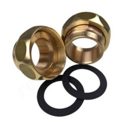 Соединение с накидной гайкой 1 1/4"-3/4", Grundfos, резьба-резьба, вн., латунь плоская прокладка