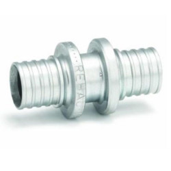 Муфта 10-10, Rehau RAUTHERM S, надв.гильза-надв.гильза, латунь (цинк)