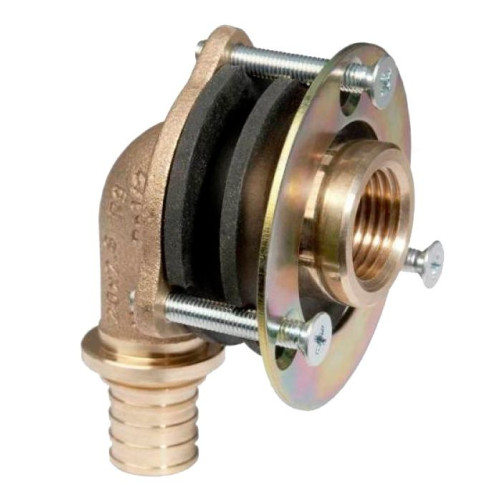 Водорозетка 20-1/2", Rehau RAUTITAN RX+, надв.гильза-резьба, вн., бронза, L52