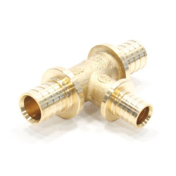 Тройник 20-16-20, General Fittings 3400, 13, надв.гильза-надв.гильза, латунь