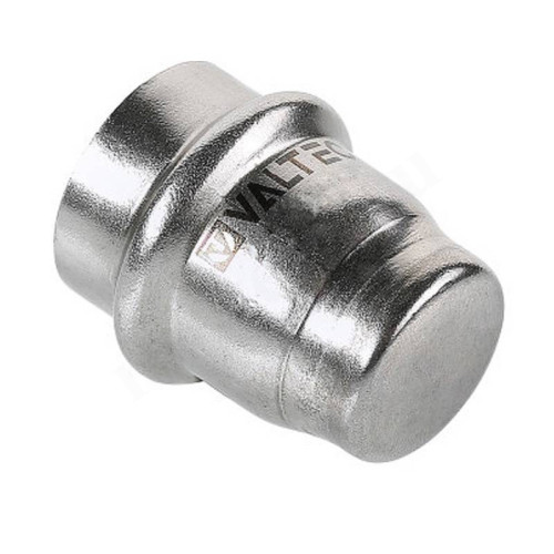 Заглушка 28, Valtec VT.INOX-PRESS, пресс, сталь нержавеющая