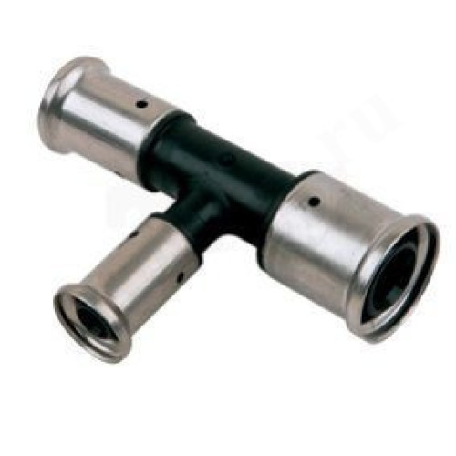 Тройник 32-20-26, Henco PK, 11, пресс-пресс, PVDF