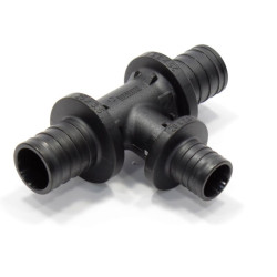 Тройник 25-20-25, Rehau RAUTITAN, PX, надв.гильза-надв.гильза, полифениленсульфон