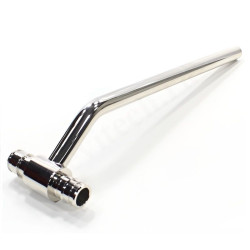 Трубка Т-образная 20-15-20, WAAG Xpand, обж.кольцо-труба, латунь (хром), L250