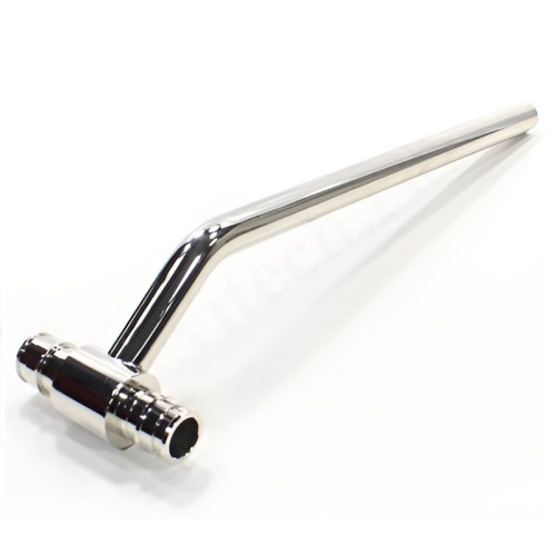 Трубка Т-образная 20-15-20, WAAG Xpand, обж.кольцо-труба, латунь (хром), L250