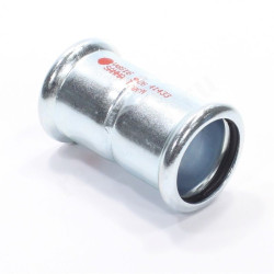 Муфта 28-28, Sanha Therm, 24270, пресс-пресс, сталь (цинк)