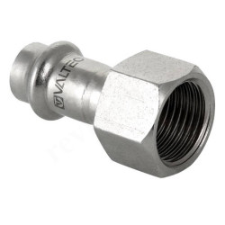Переходник 35-1 1/4", Valtec VT.INOX-PRESS, пресс-резьба, вн., сталь нержавеющая