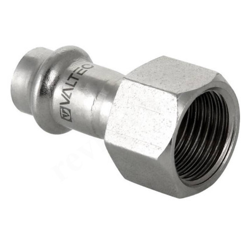 Переходник 35-1 1/4", Valtec VT.INOX-PRESS, пресс-резьба, вн., сталь нержавеющая