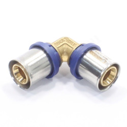 Угольник 90° 20-20, General Fittings 5T00, 20, пресс-пресс, латунь