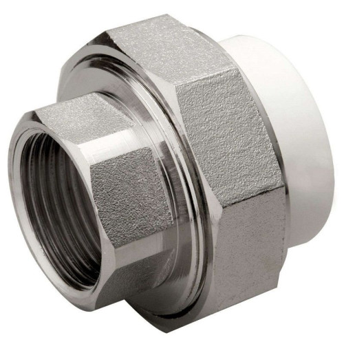 Американка 110-4", Valfex Standard, пайка-резьба, вн., полипропилен, белый