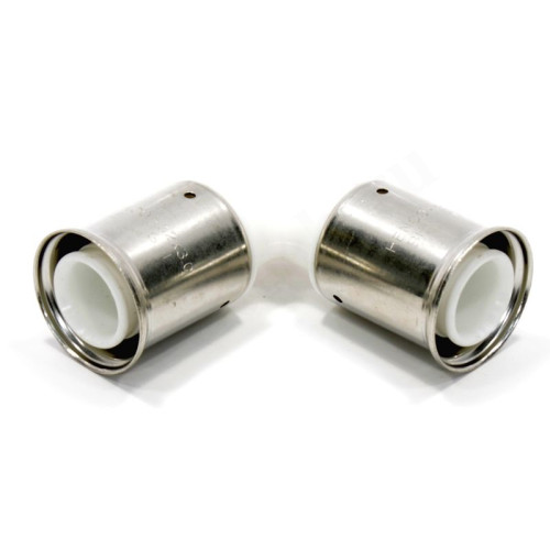 Угольник 90° 32-32, Henco PKW, 1, пресс-пресс, PVDF